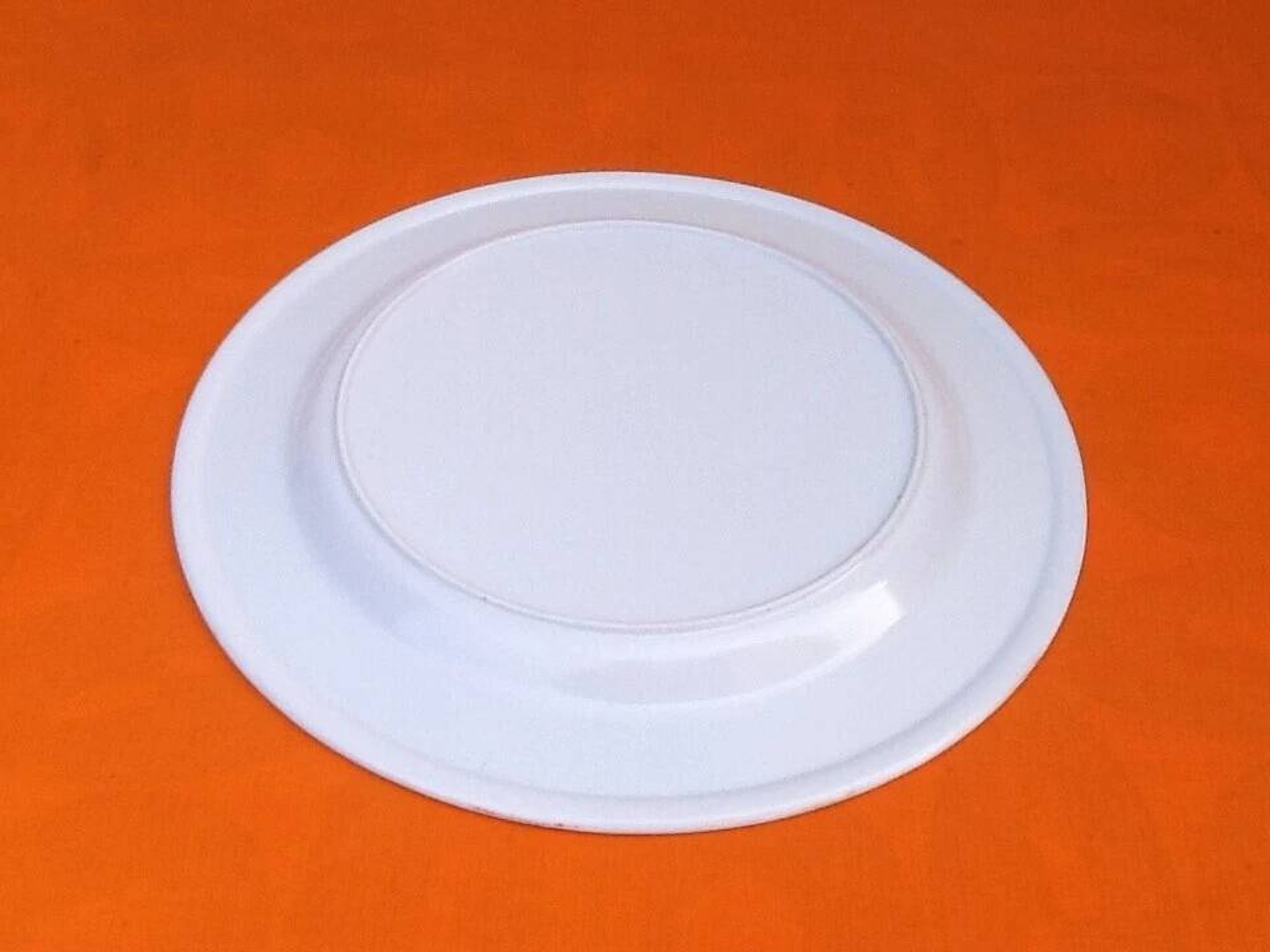 6 Assiettes plates / 1 Plat de service Décor floral