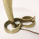 Bronze cobra lamp, 1950