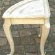 Antique corner stand, corner unit, original patina, Chaby style.