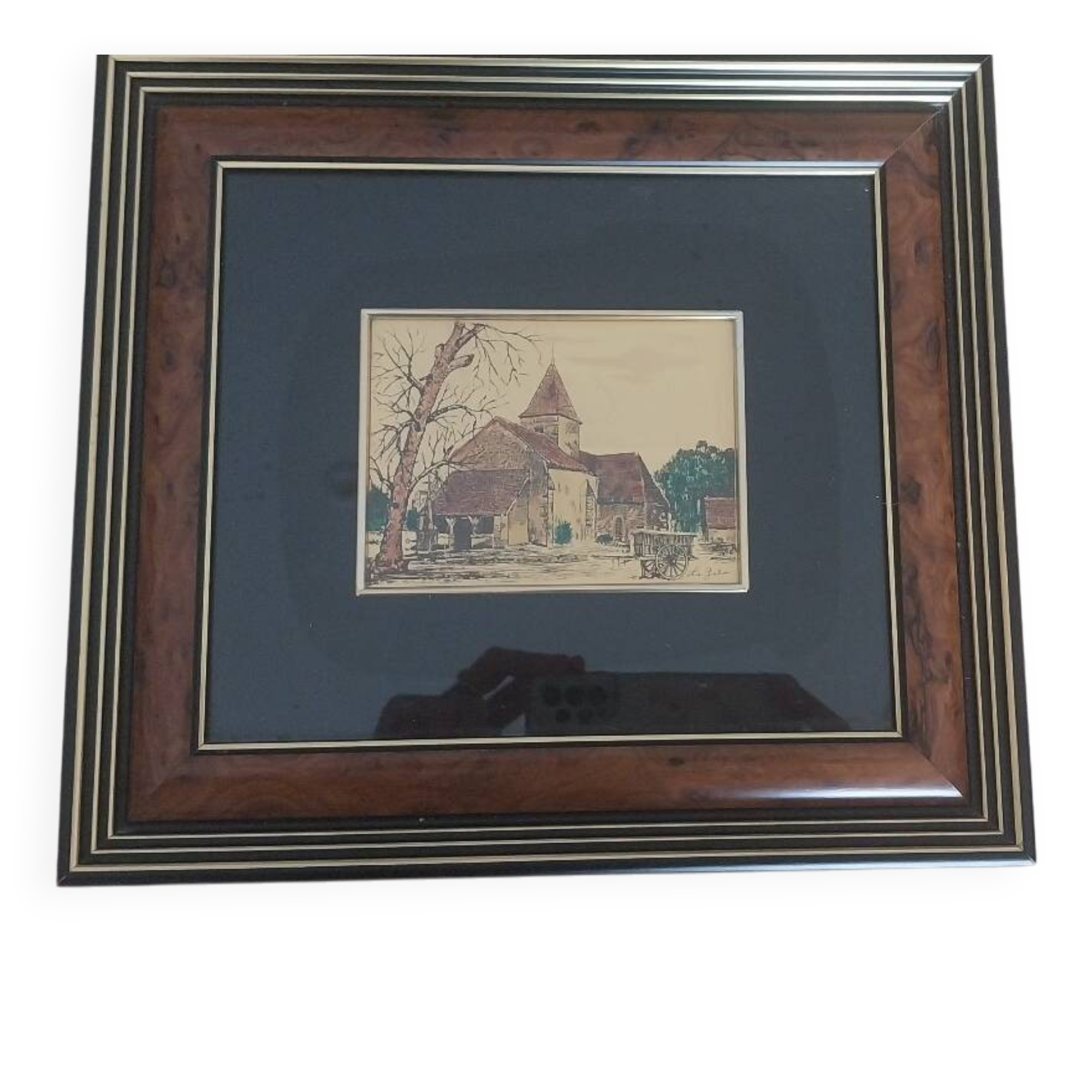 Frame painting the galleon