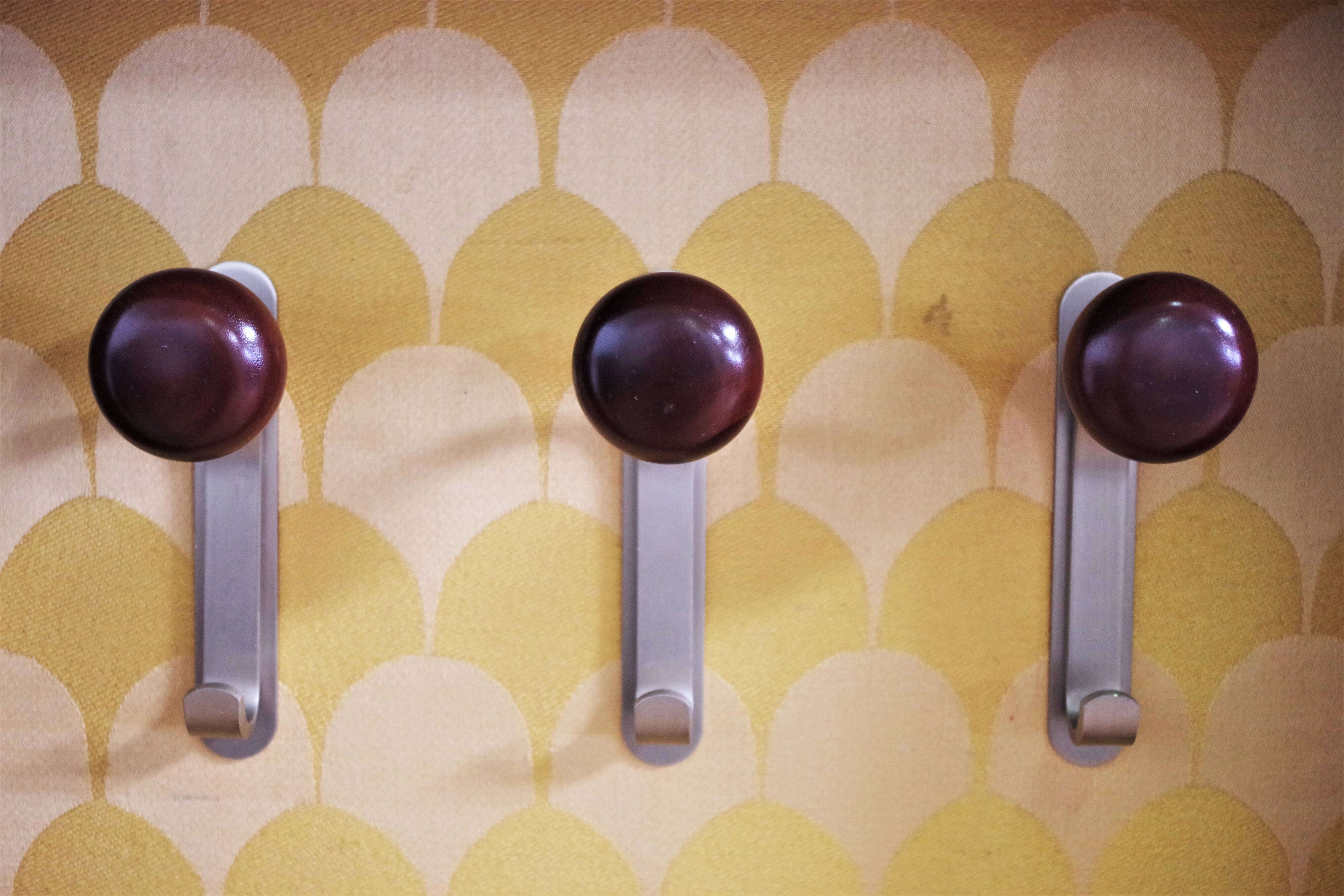 Porte-manteau vintage en bois