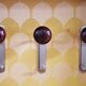 Vintage wooden coat rack