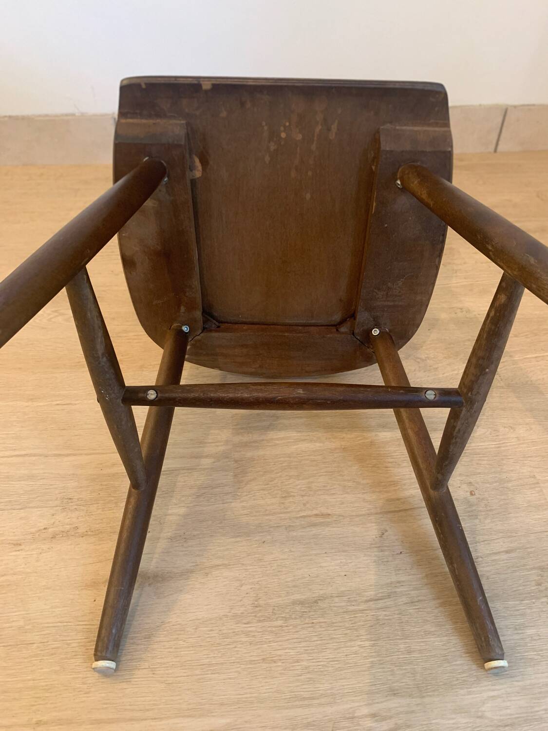 Set of 4 vintage Scandinavian chairs