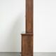 Antique English buffet/bookcase from the 19th century with original glass