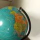 Globe terrestre , Mappemonde vintage tarides , 1977