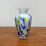 Postmodern glass vase by Hans Jürgen Richartz for the Richartz art collection, 1980s.