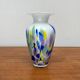 Postmodern glass vase by Hans Jürgen Richartz for the Richartz art collection, 1980s.