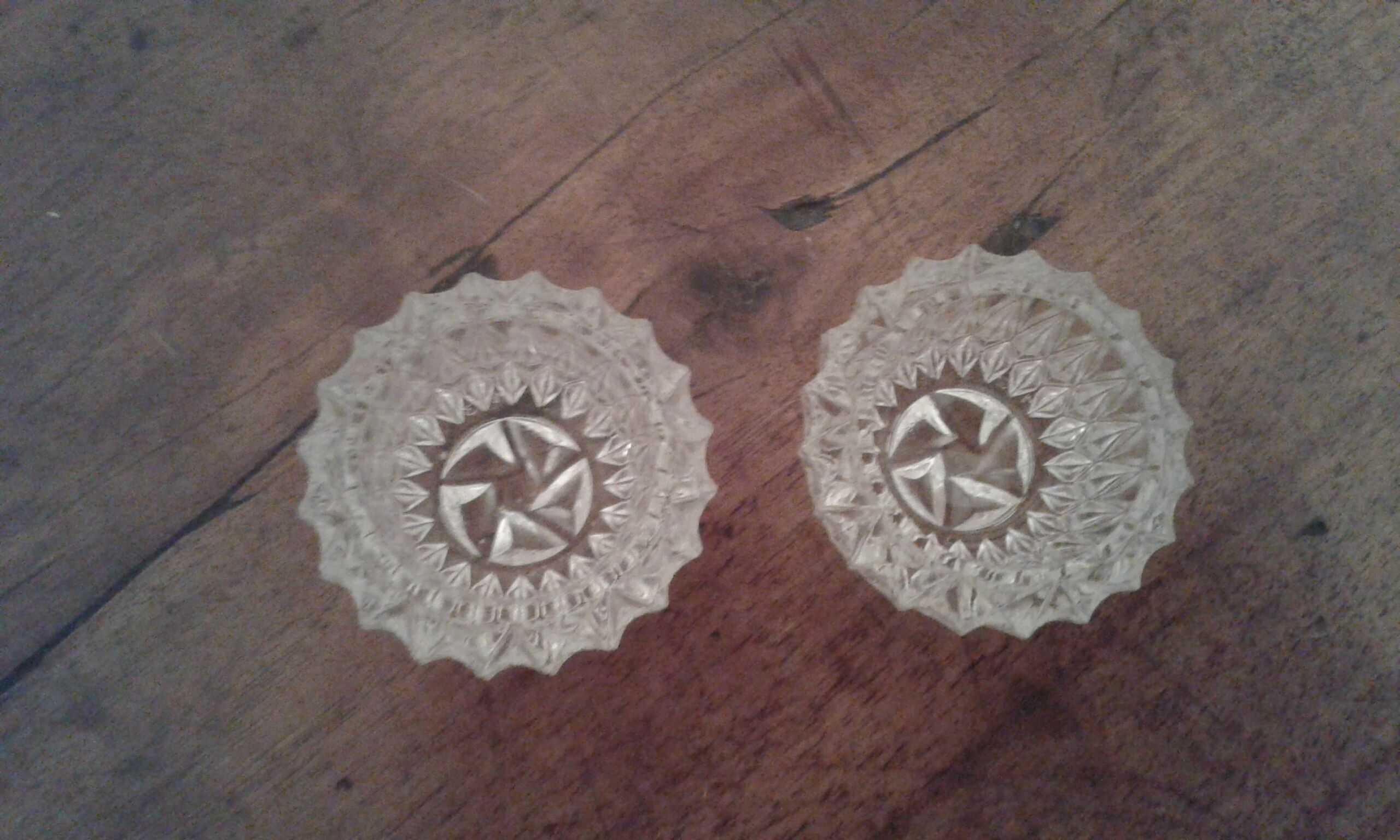 Pair of vintage salerons