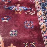 Tapis ancien chinois fait main 280x377 cm