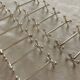 12 knife holders with metal bead decoration