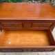 Commode en bois massif 3 tiroirs Louis XV