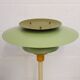 Lampe de bureau danoise verte et jaune par Lyskaer - Modèle 2252