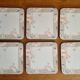 6 vintage pimpernel new taupe coasters