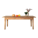 Vintage farmhouse table in solid oak.