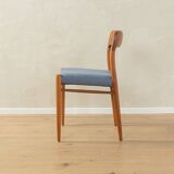 Model 75 dining room chairs by Nils O. Møller, 1960s