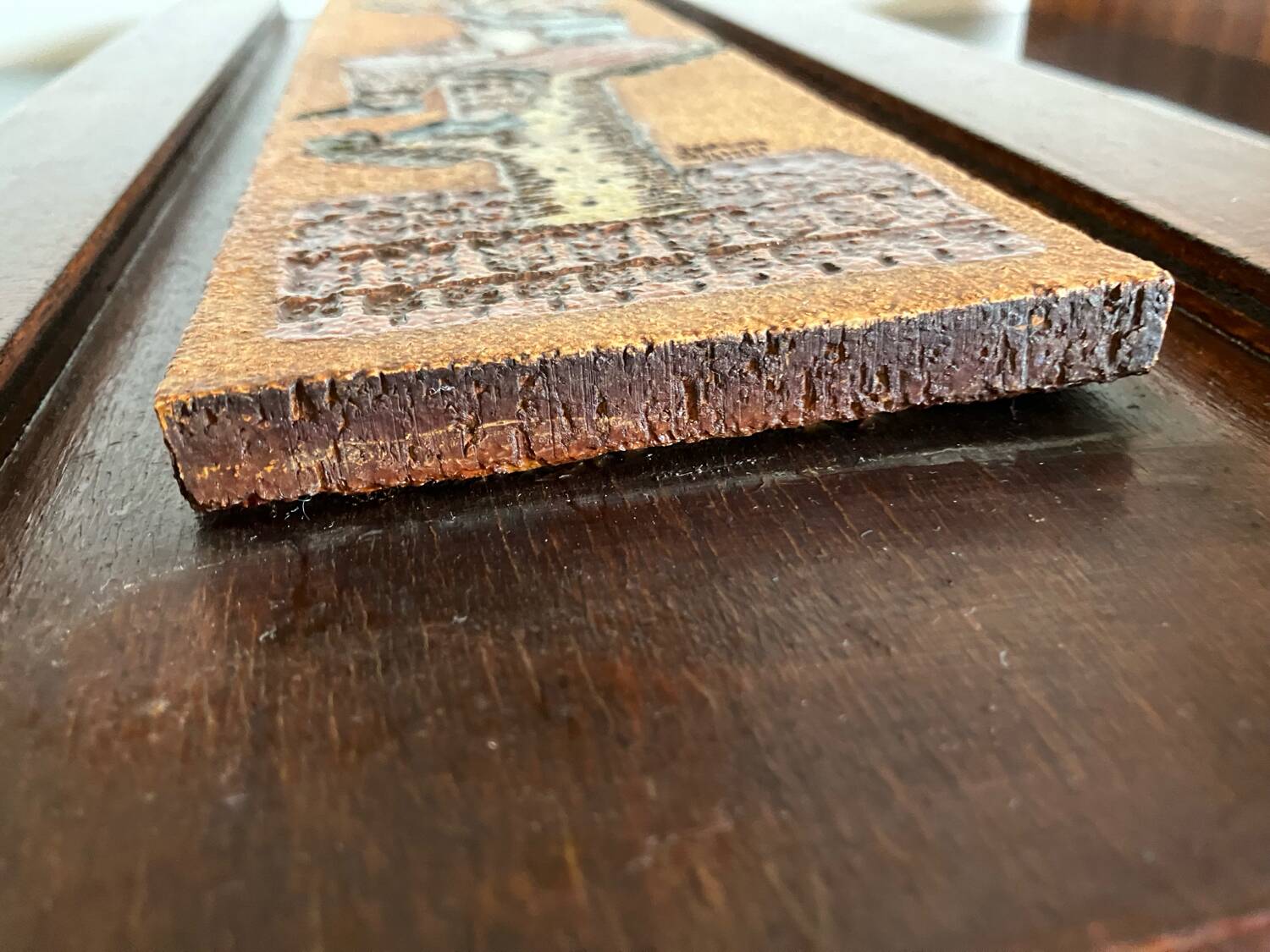 Capron ceramic decorative plate