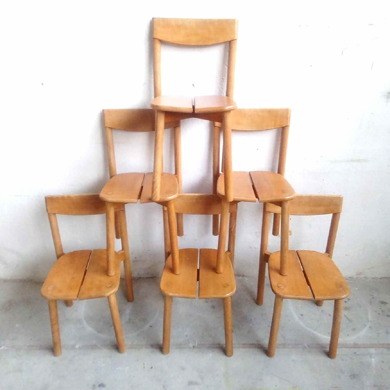 Lot de 6 chaises Gautier Delaye