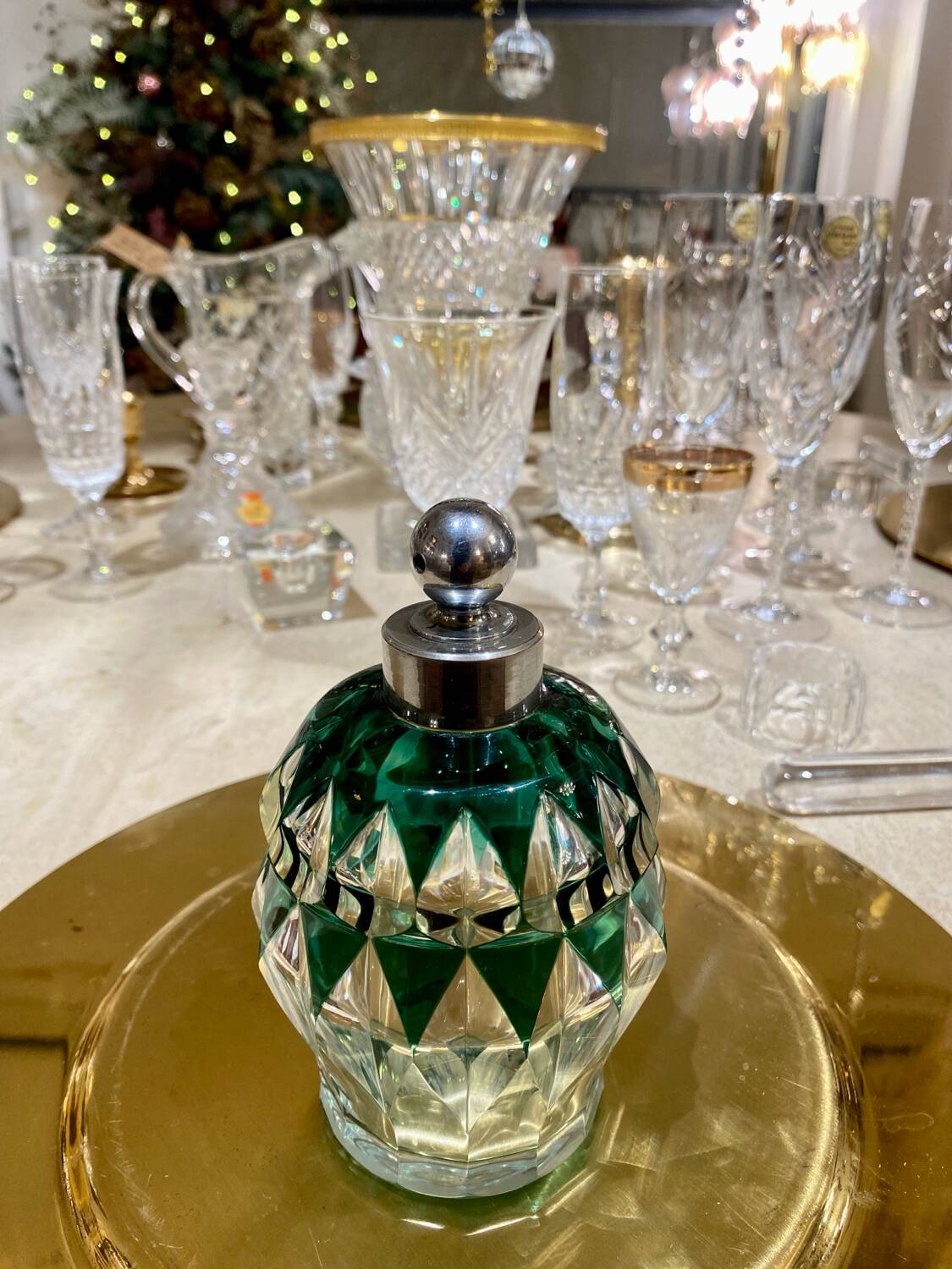 Val Saint-Lambert perfume spray bottle