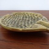 Brutalist Bronze Fish Ashtray, 1960s