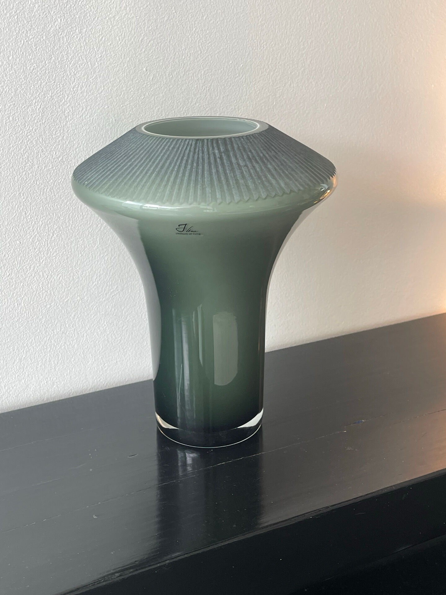Magnifique Vase J Line neuf couleur kaki