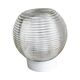 Spherical slanted industrial wall lamp, DZPE, Poland, 1970s.