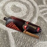 African wooden wall mask