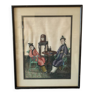 Peinture chinoise XIXe