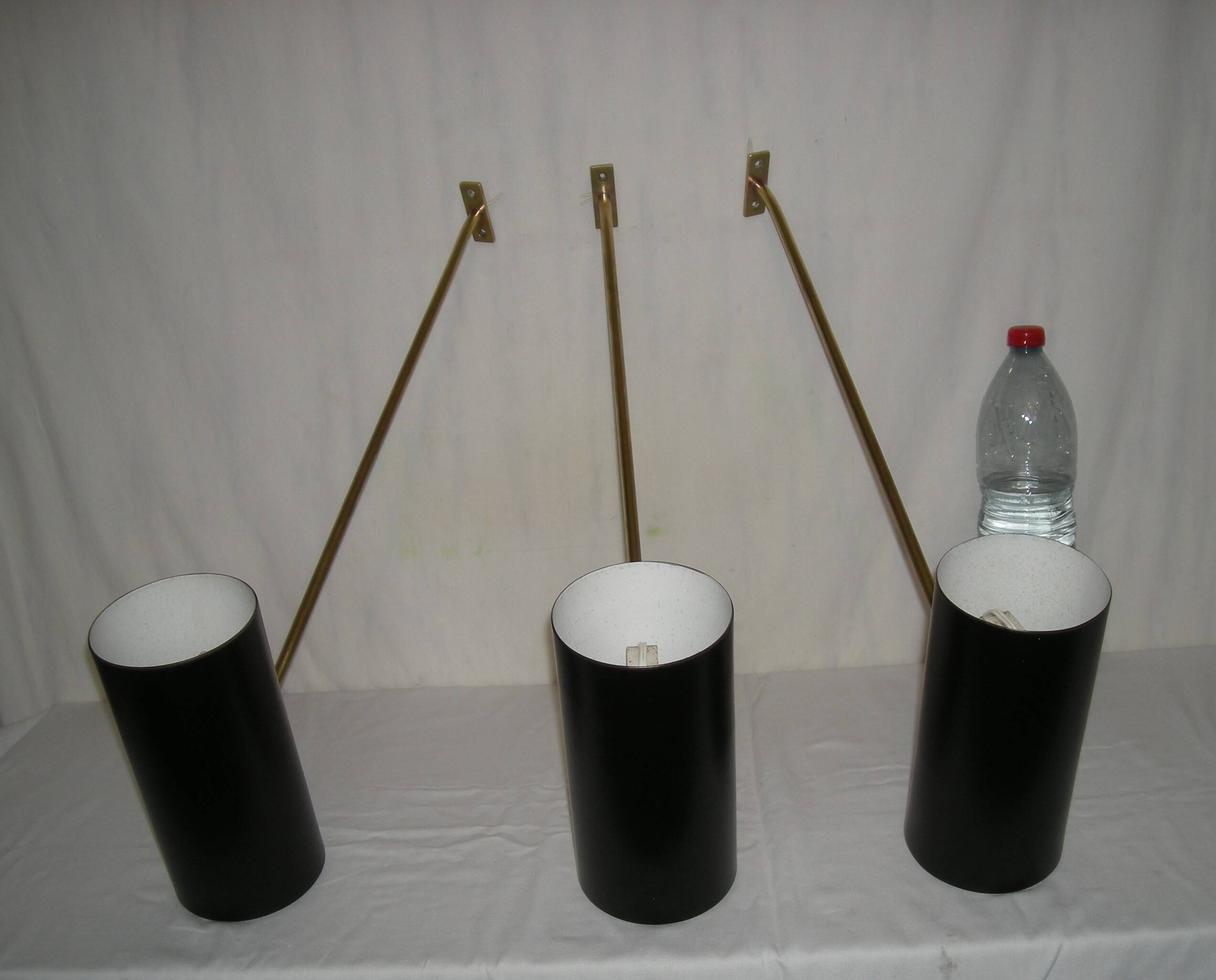 Pipe wall light - large model from the 50s