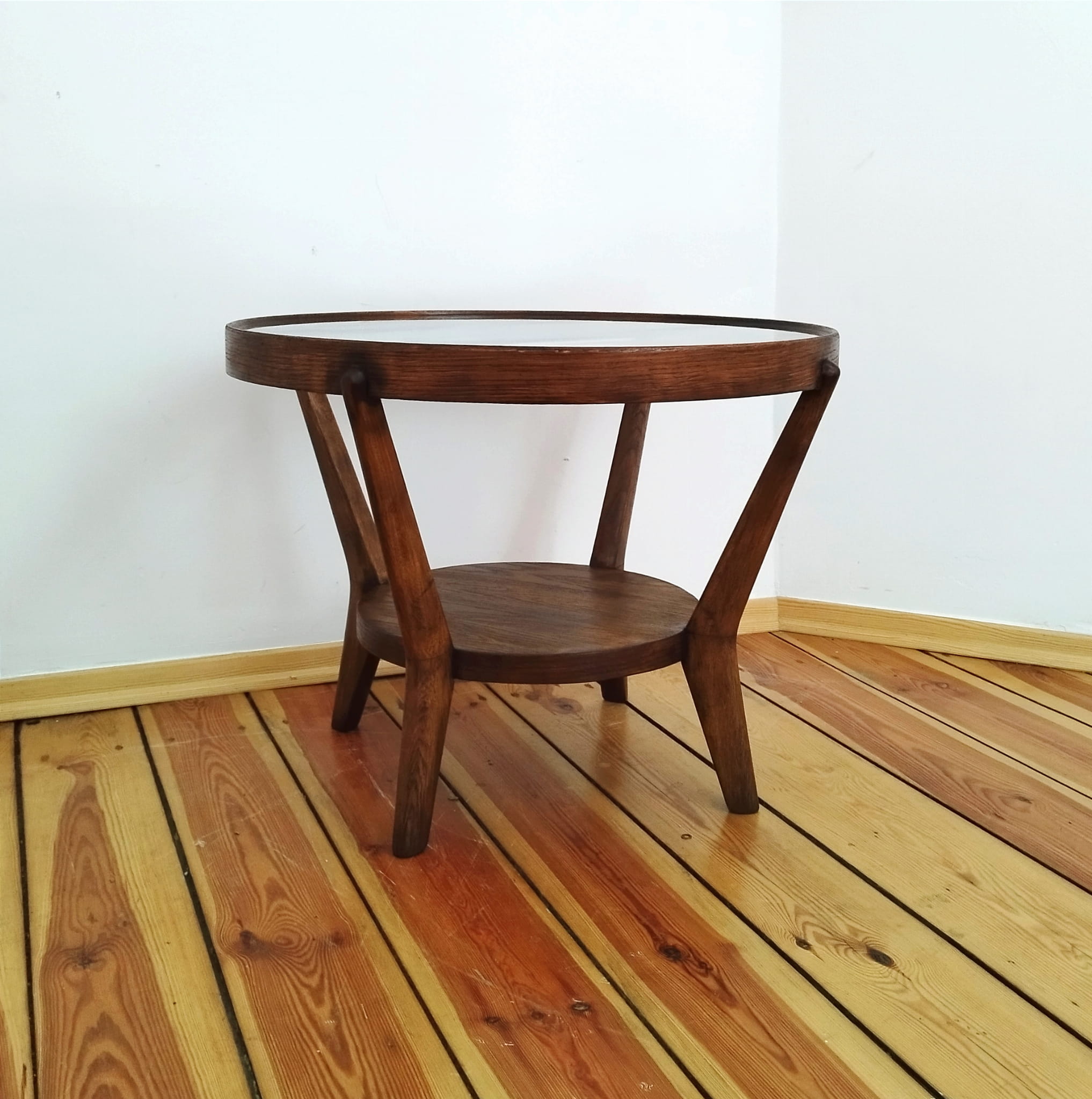 Coffee table design by K Kozelka & A Kropacek for Interier Praha Czechoslovakia 30s