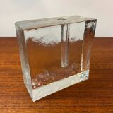 Vase soliflore en verre de Klaus Breit, 1970s