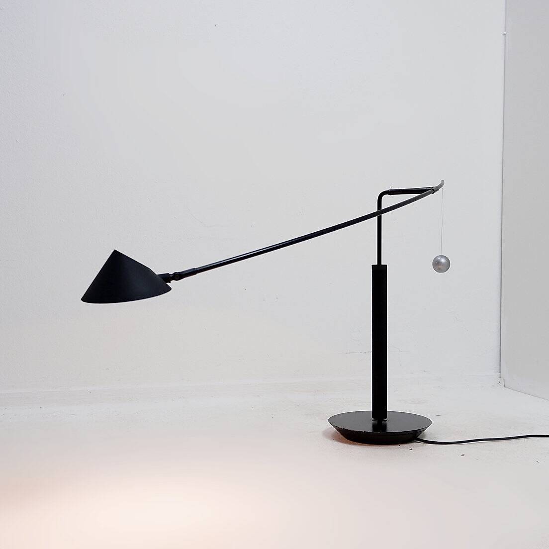 "Nestore" Desk Lamp or floor lamp by Carlo Forcolini for Artemide, 1990s H max: 127cm