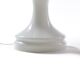 White Opaline Glass Bishop Table Lamp By Ivan Jakes For Sklarny Rapotin 1960s