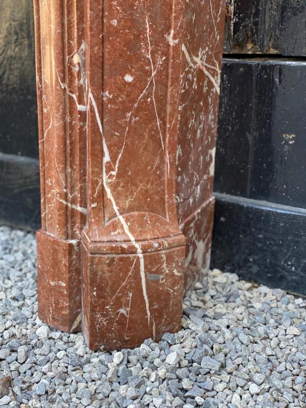 Louis XV marble style chimney de rance