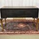 1930s Chippendale English desk in burr walnut