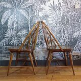 Pair of Ercol Windsor chairs