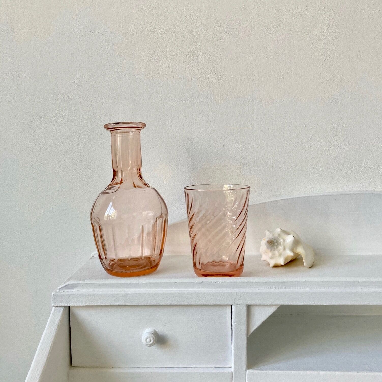 Carafe et verre Rosaline Arcoroc
