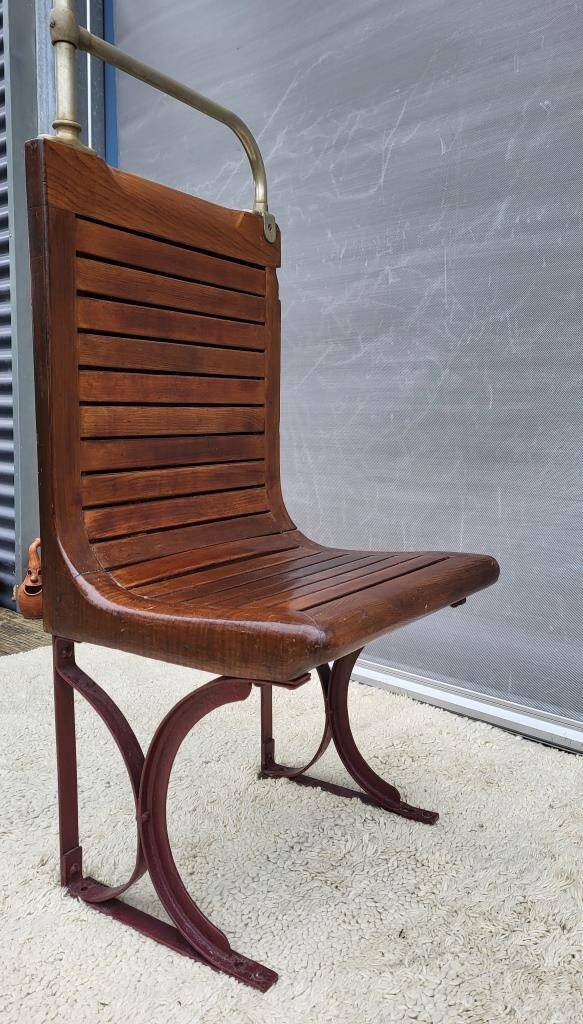 Sprague Metropolitan Parisian bench 1920 with hat rack