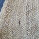 Natural rectangular Scandinavian jute rug 160x230cm