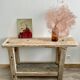 Old wooden workbench