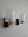 Pairs of wall lights from the 60s, Arlus