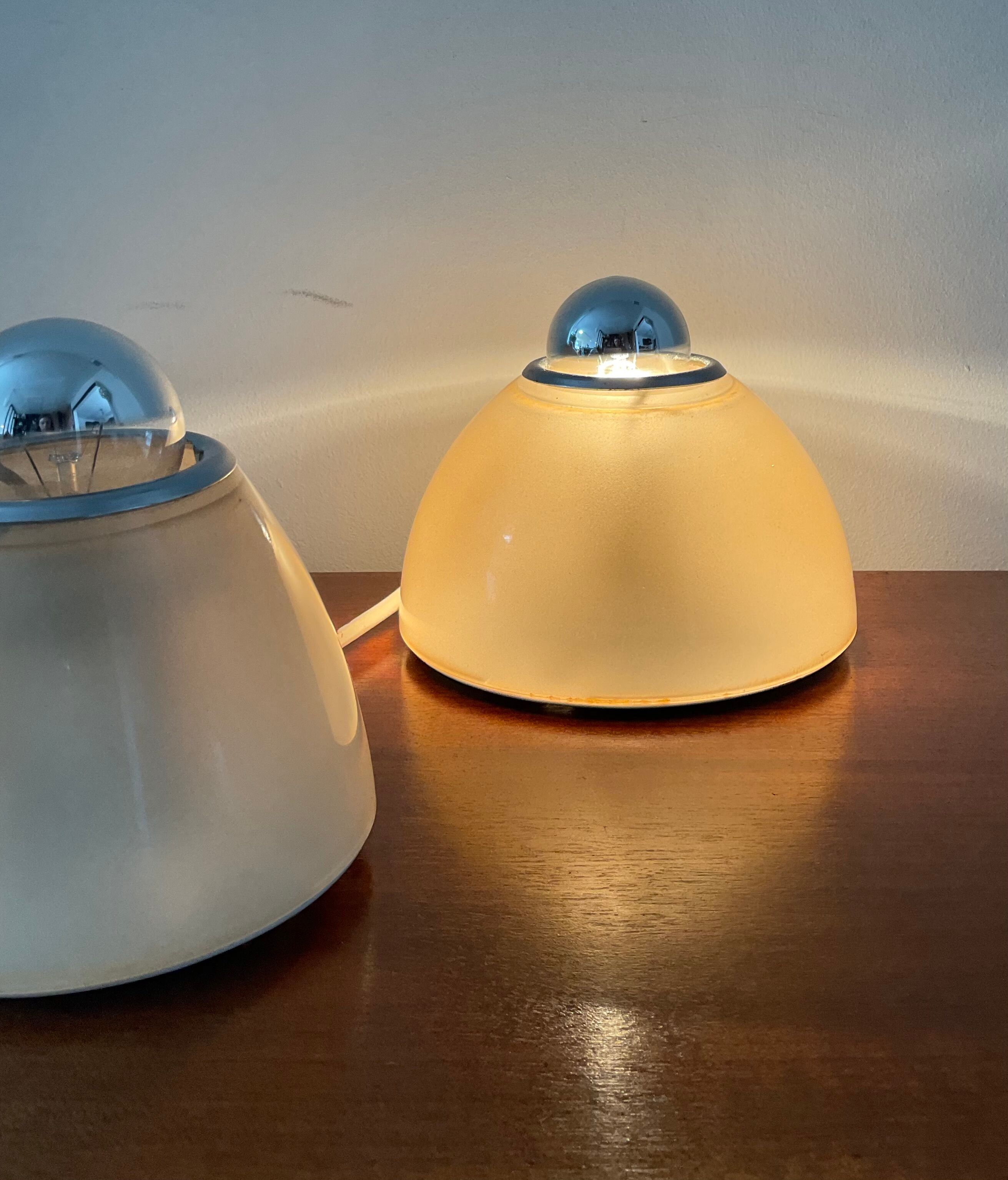 Trio de lampes Artemide Kalias et Tilos par Ernesto Gismondi