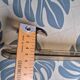 vintage translucent brown coat rack