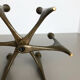 Brutalist bronze candleholder by Michael Harjes, Germany, 1960