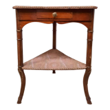 Triangular side table