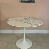 Eero Saarinen Tulip Dining Table marble 70s