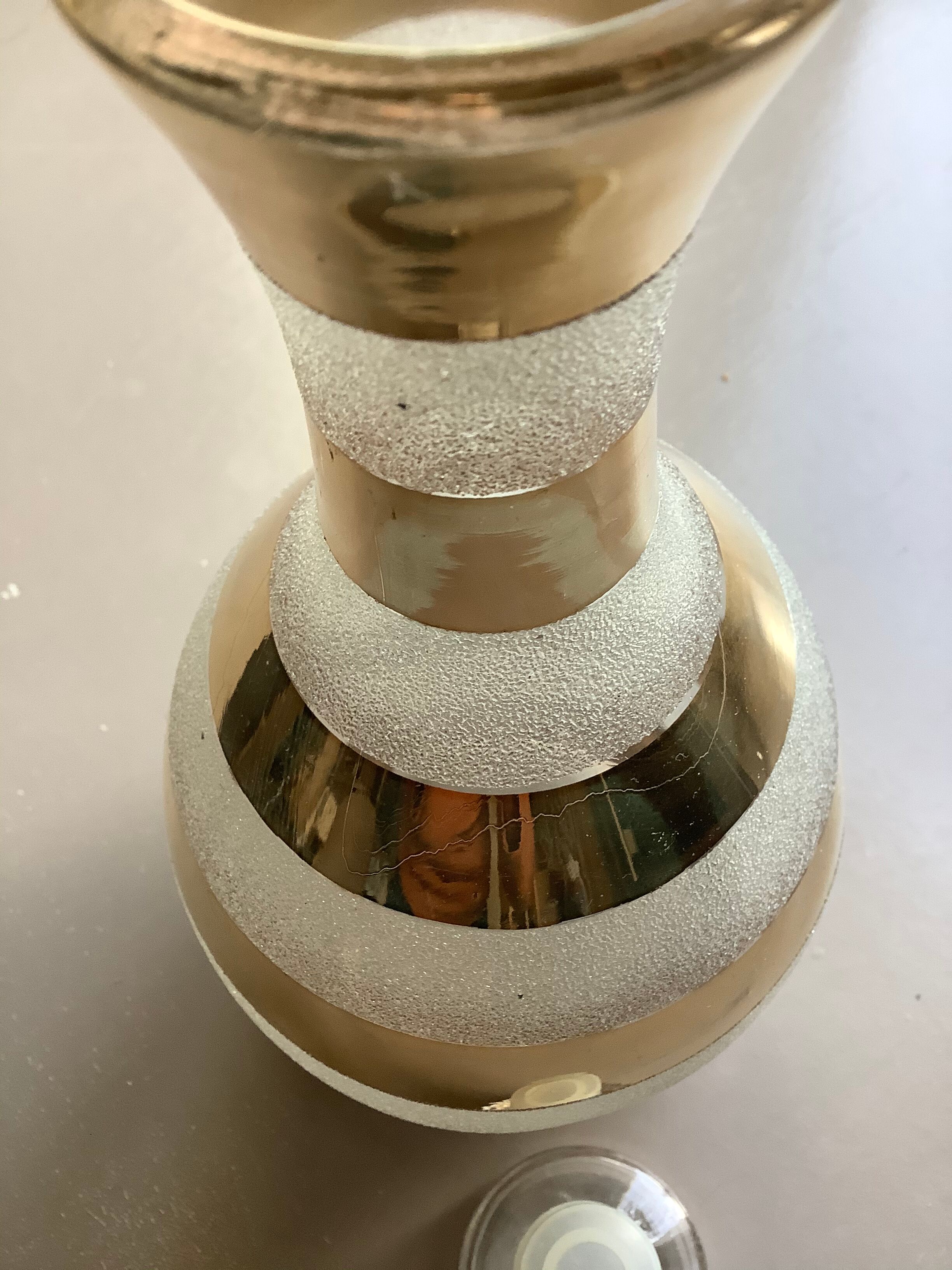 Granite glass carafe
