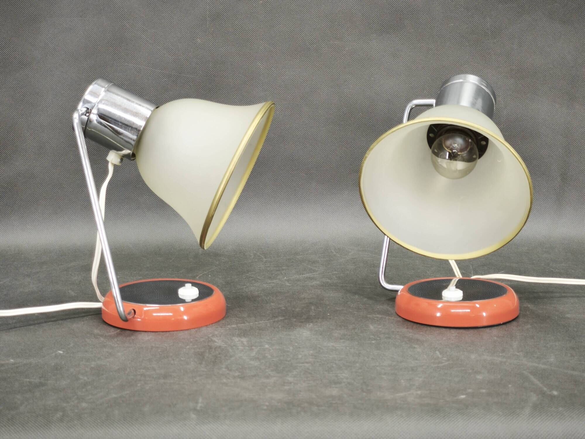 Pair of Drupol Czechoslovak Table Lamps, 1960s