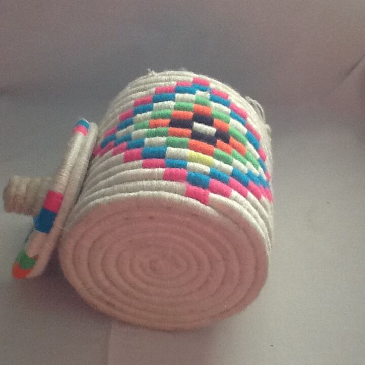 Trash basket vintage Berber
