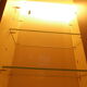 Pharmacy cabinet, 3 mirror doors, double lighting, power outlet and Bakelite switch