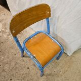 Child chair. Kindergarten chair. School chair. 1960.